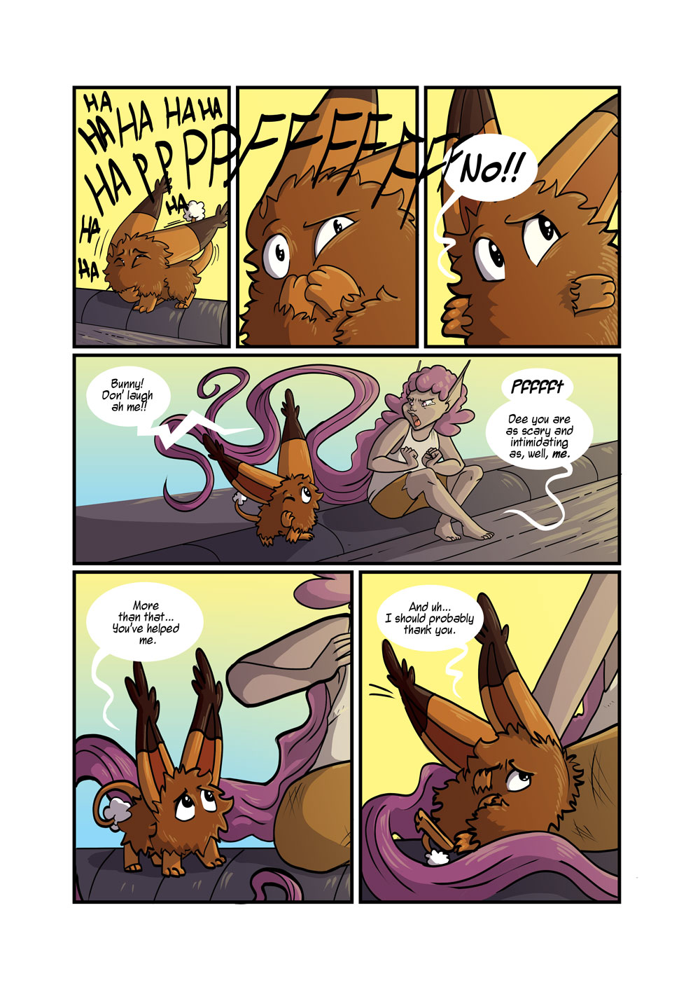 Bunny are you laughing?!?!